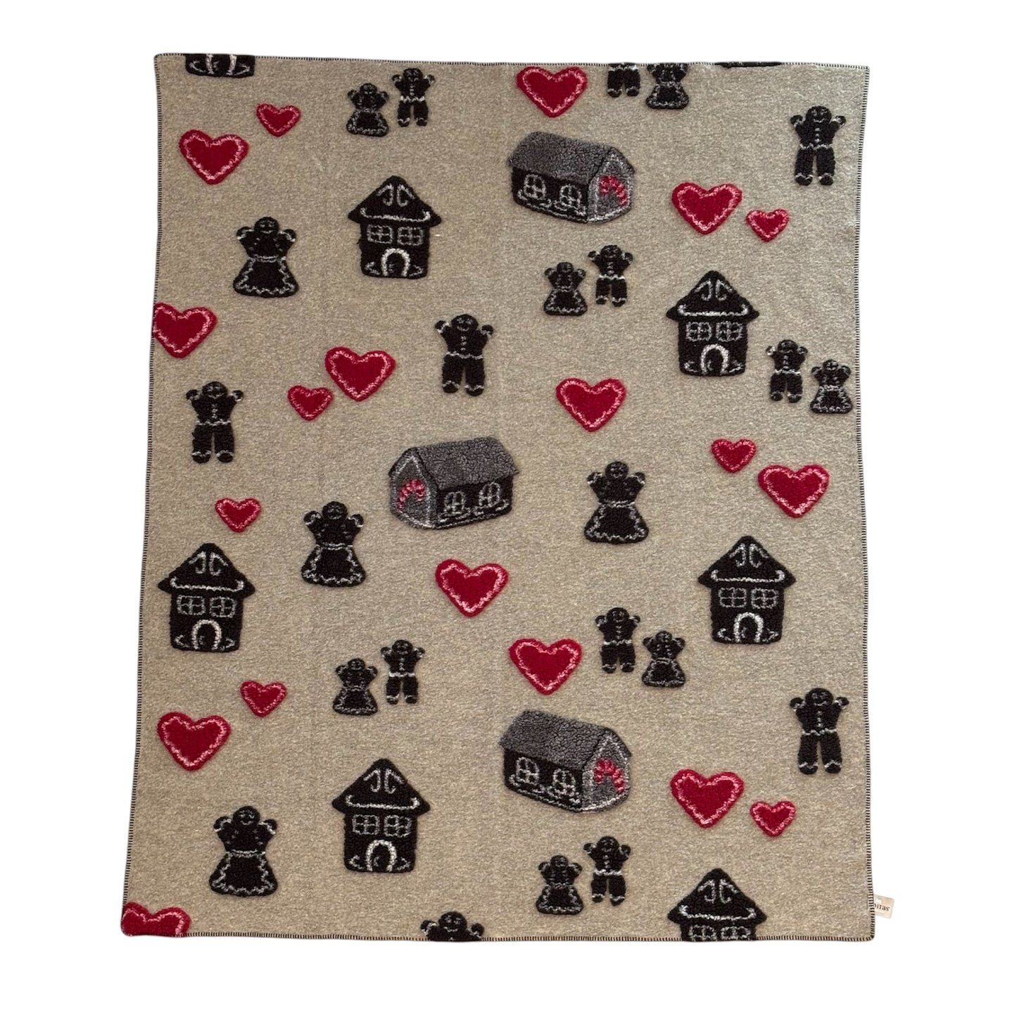 COPERTA LANA NOCCIOLA "BISCOTTI"